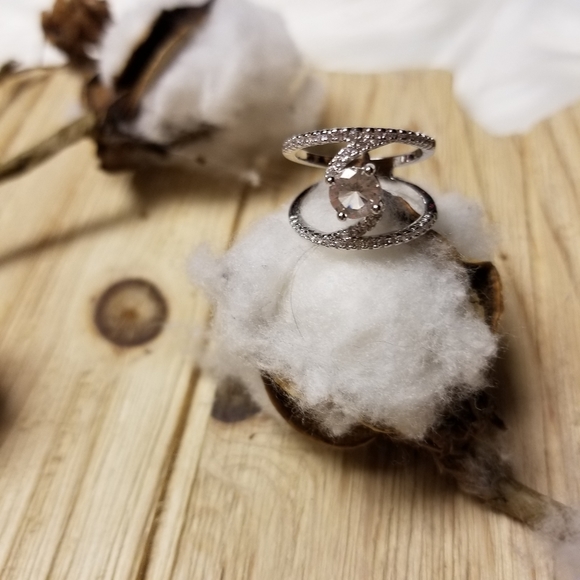 💍💍Pretty Round 2.46 CT 10 KT white gold plated ring💍💍 - Picture 6 of 11